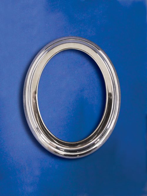 708 - S/Steel Oval Shaped